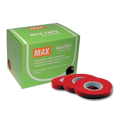 NASTRO PVC ROSSO PER LEGATRICI MAX