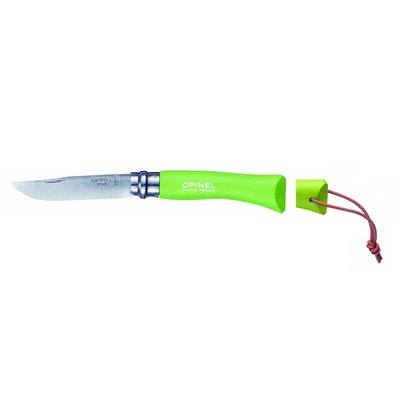 COLTELLO OPINEL TRADITION FLUO N. 07 VERDE MELA