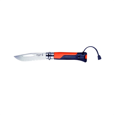 COLTELLO OPINEL OUTDOOR N. 08 ANTRACITE / ARANCIO