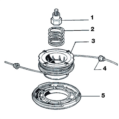 INSERTO RICAMBIO M 8 X 1,25 SX M    