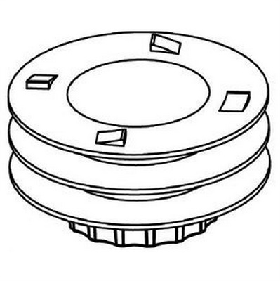 POMOLO RICAMBIO BASE NYLON PER TF 48