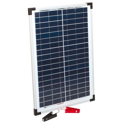 PANNELLO SOLARE 25 W PER RECINTI 12V