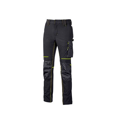 PANTALONE ATOM NERO VERDE - TG L    