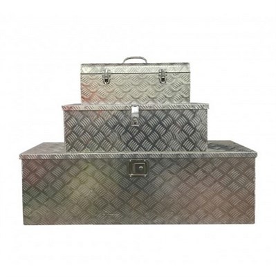 TRIS BOX ALLUMINIO COMPOSTO DA:     