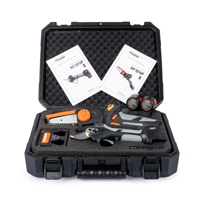 KIT BATTERY COMPOSTO DA: XC23NP + XP10NP + 2 BATTERIE + 1 CARICABATTERIE 