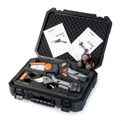 KIT BATTERY COMPOSTO DA: XC23NP + XP10NP + 3 BATTERIE + 1 CARICABATTERIE 