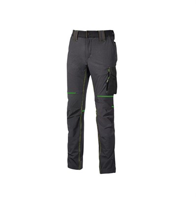 PANTALONE WORLD NERO VERDE  TG XXL  