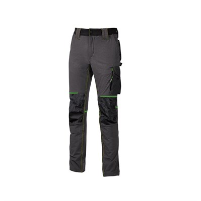 PANTALONE ATOM NERO VERDE - 3XL     