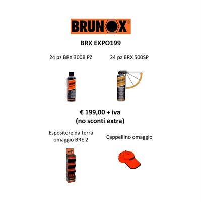 KIT BRUNOX: 24 PZ 300B, 24 PZ 500SP 