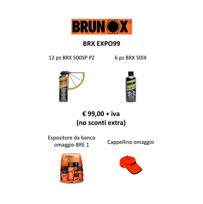 KIT BRUNOX: 12 PZ 500SP, 6 PZ 50IX  