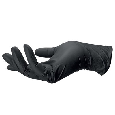 GUANTI MONOUSO NITRILE NERO         